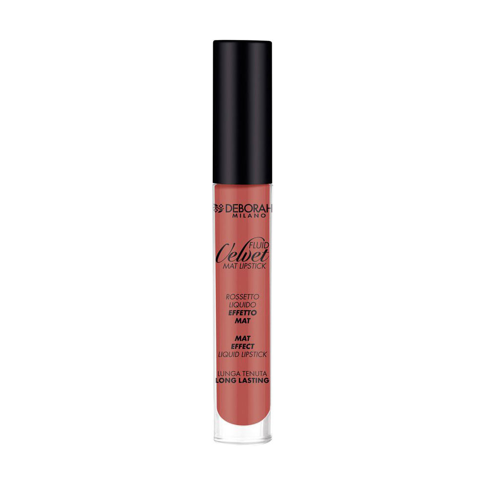 Рідка матова помада для губ Deborah Fluid Velvet Mat Lipstick 22 Terracotta, 8 мл